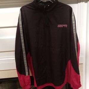 ESPN 3/4 zip windbreaker